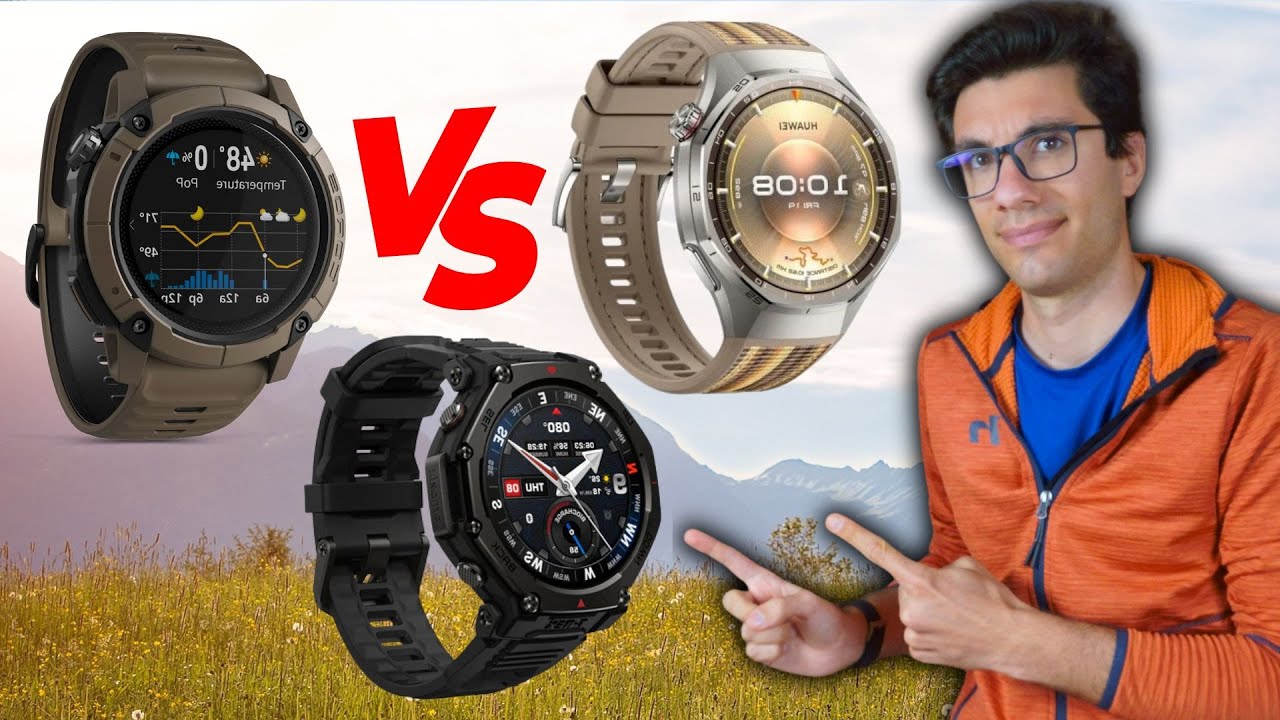 I 3 MIGLIORI OROLOGI DEL MOMENTO - Huawei vs Amazfit vs Coros