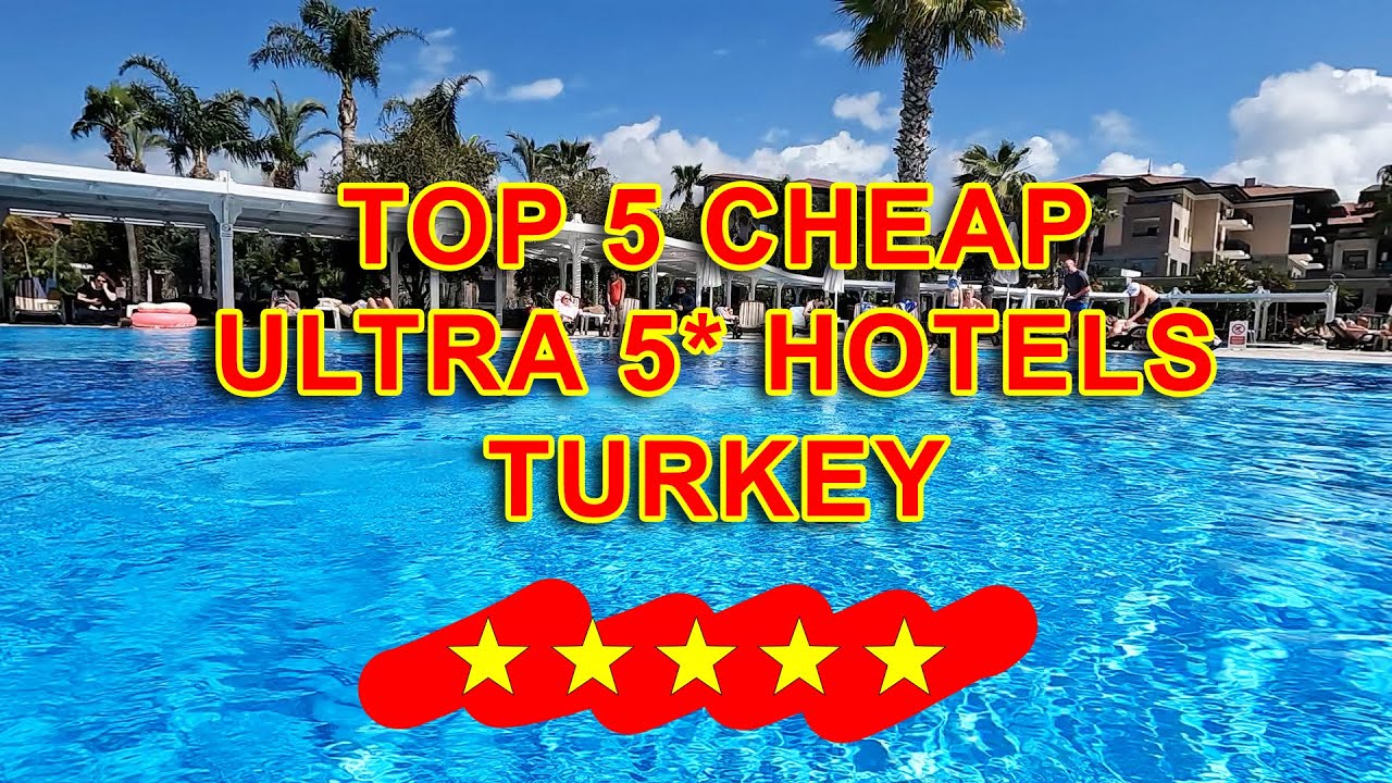 ТОП-5 БЮДЖЕТНЫХ ОТЕЛЕЙ 5* УЛЬТРА ВСЕ ВКЛЮЧЕНО!