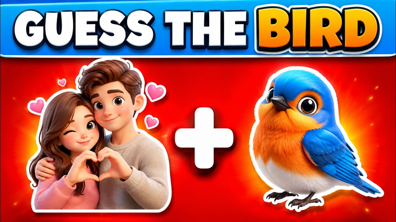 GUESS THE BIRD BY EMOJI 🐦 | 20 Birds in 5 Seconds! | Emoji Quiz Challenge