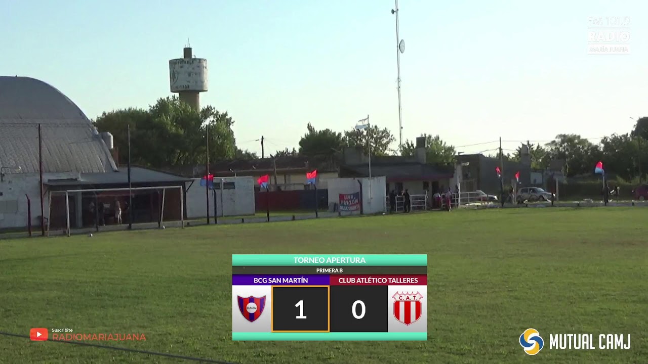 Torneo Apertura LRF: BCG San Martín vs. Club A. Talleres