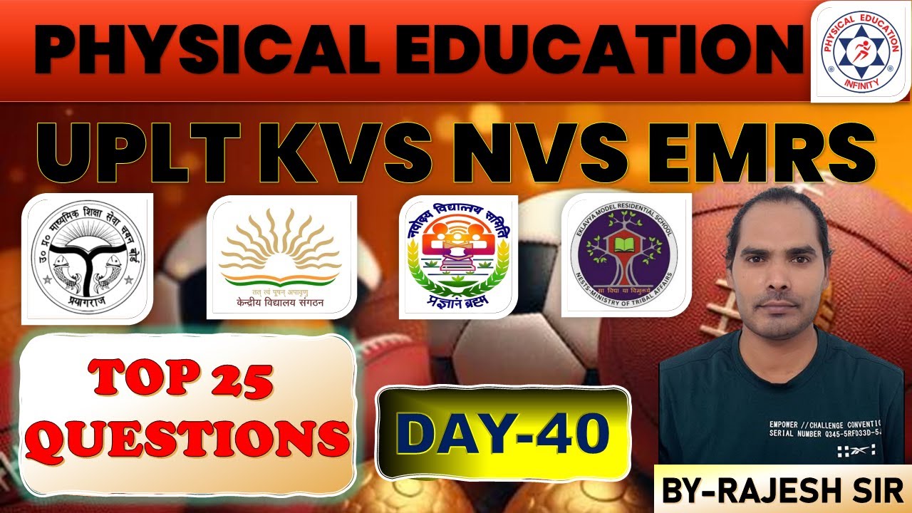 UPLT | KVS | NVS | EMRS ALL TEACHINGS  EXAM'S #40