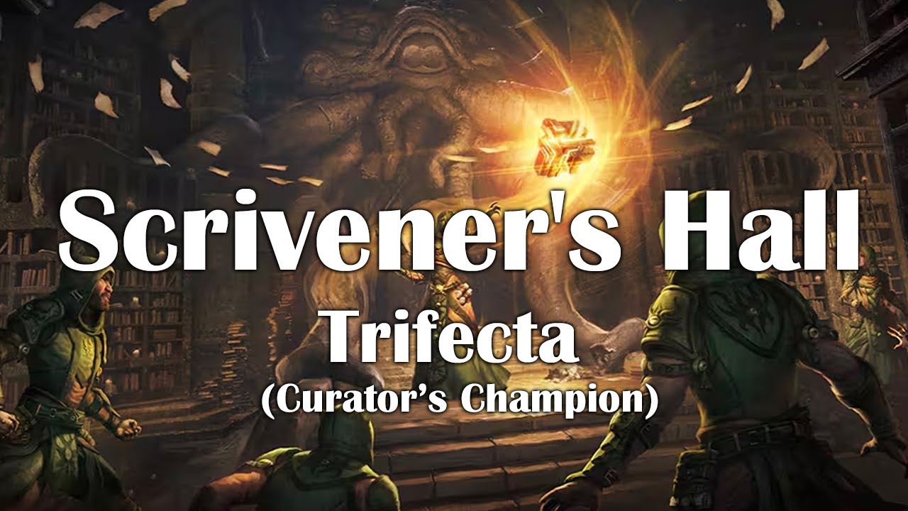 ESO - Scrivener's Hall Trifecta (Curator's Champion)