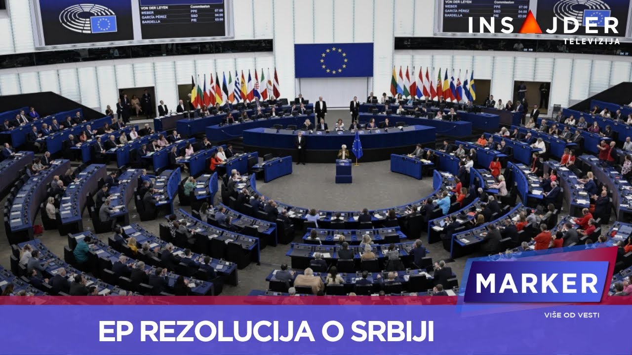 Usvojena rezolucija EP o Srbiji: Najoštrije kritike do sada, traže se i sankcije