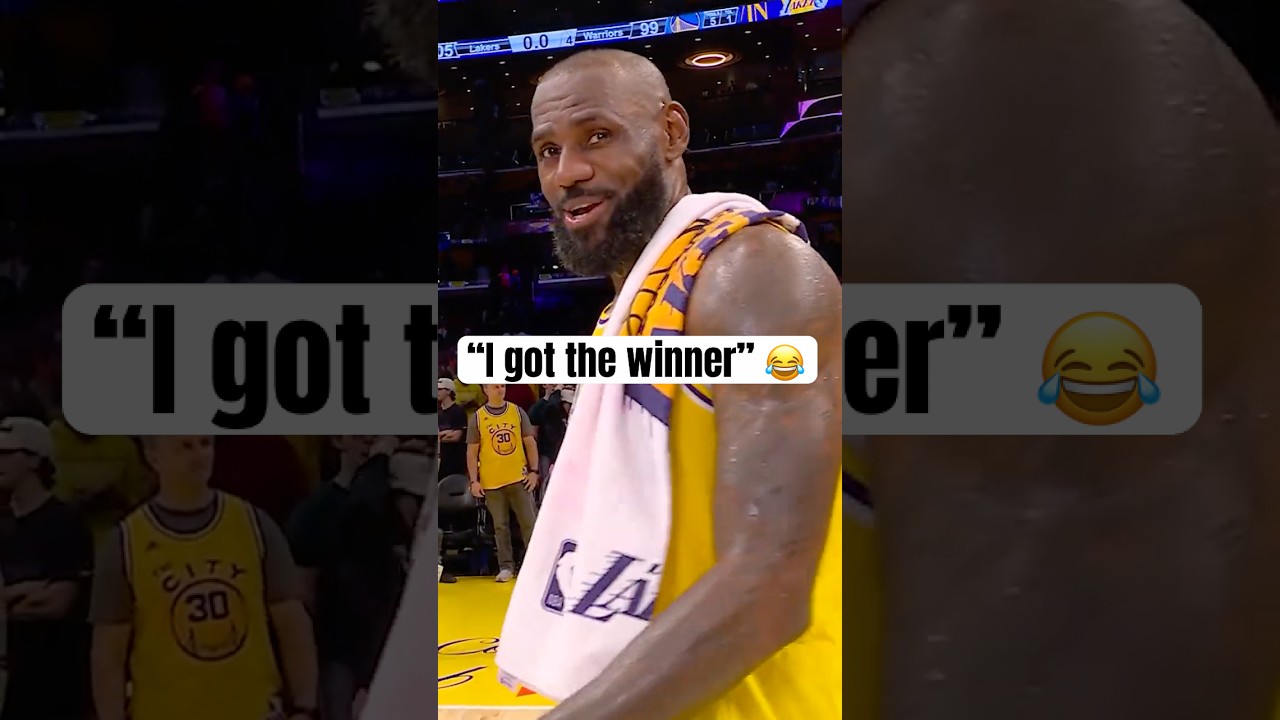 Bron wouldn't reveal his Super Bowl pick 😭