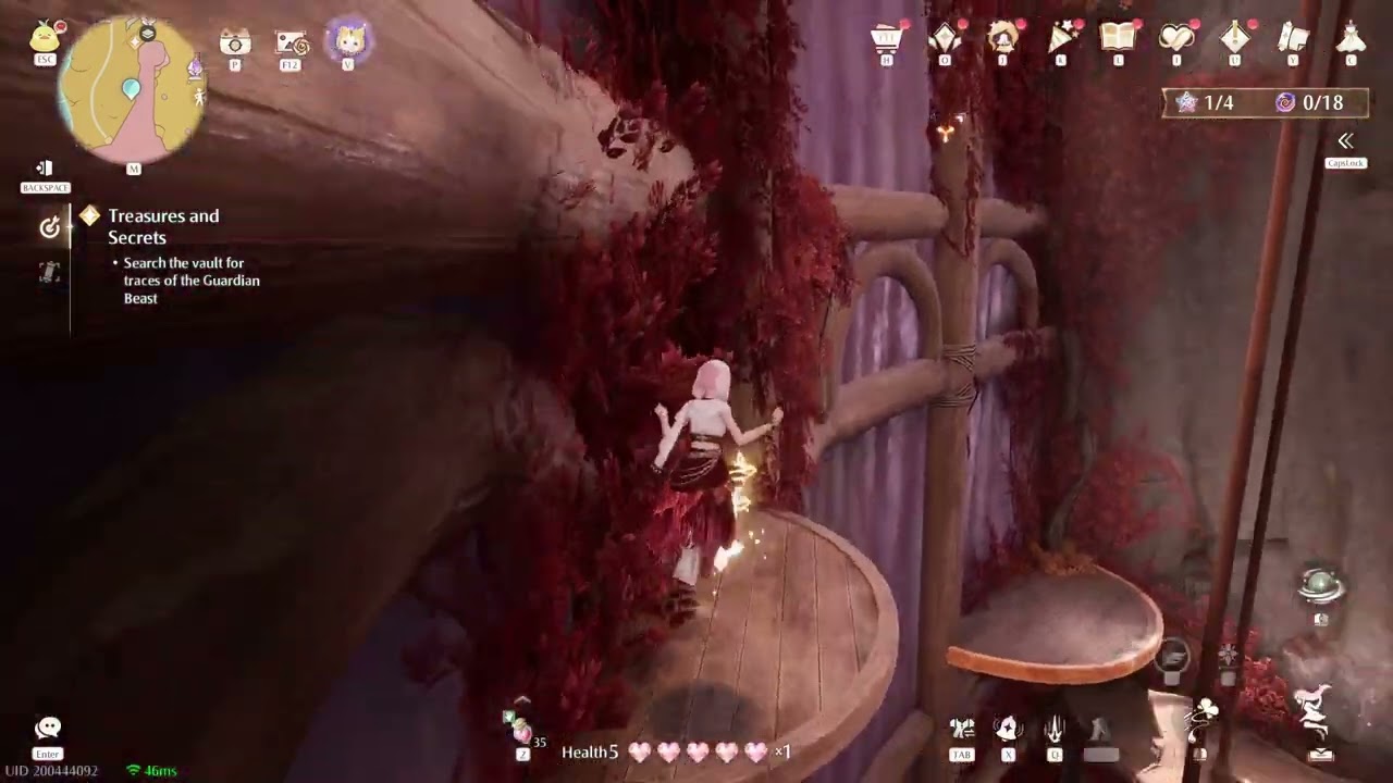 Infinity Nikki 2.0 Treasures and Secrets Search the vault for traces of the Guardian Beast