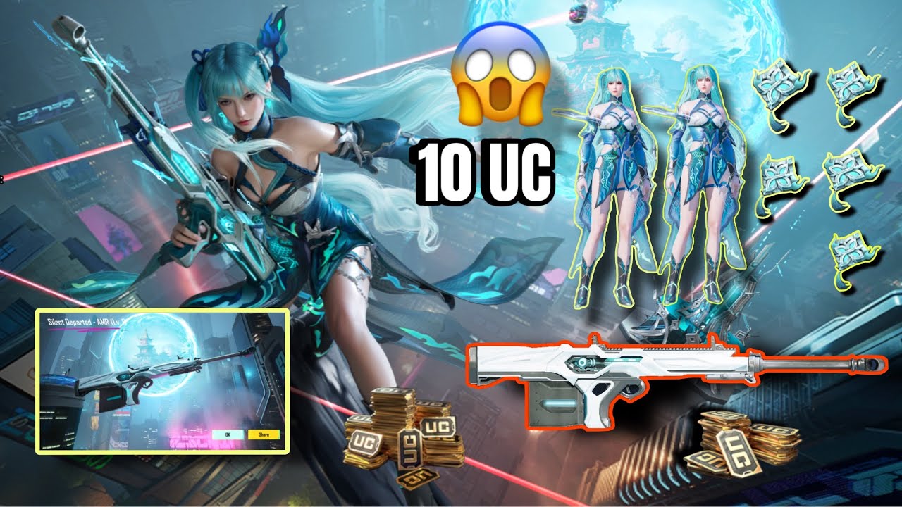 OMG! 0 UC luck, Jadefang Aurora Ultimate Crate Opening & Silent Departed AMR Maxed Out | & PUBG BGMI
