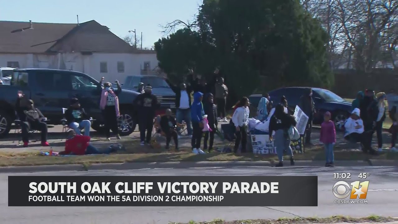 Victory Parade For SOC Getting Underway In Dallas