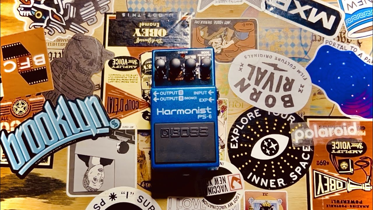 Boss Harmonist PS6 played with Synthesizers
