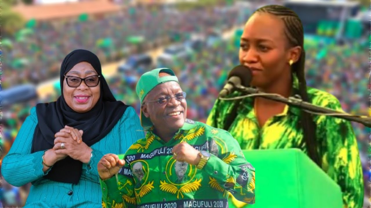 Jesca Magufuli kwa Hisia mbele ya Samia atoa Salamu za Familia mbele ya Wananchi Bukombe Geita