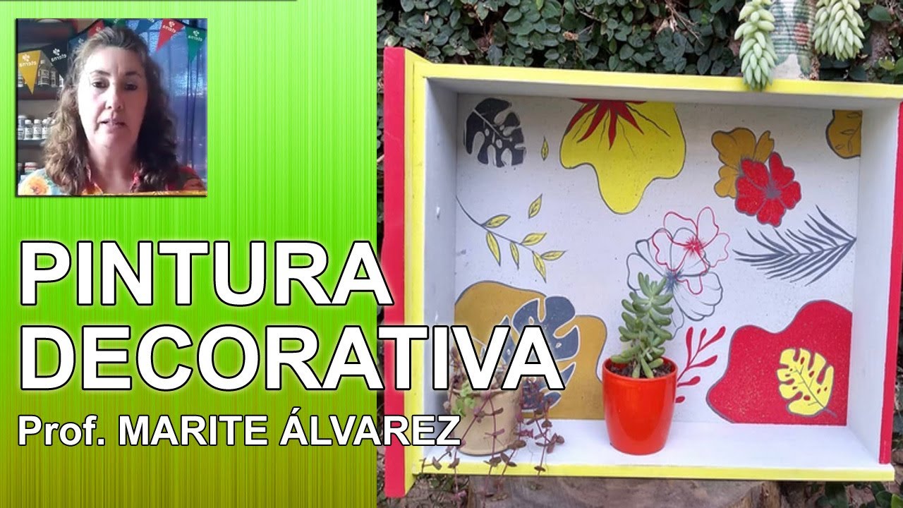 Micro Pintura Decorativa - Prof. Marité  Álvarez (Argentina)