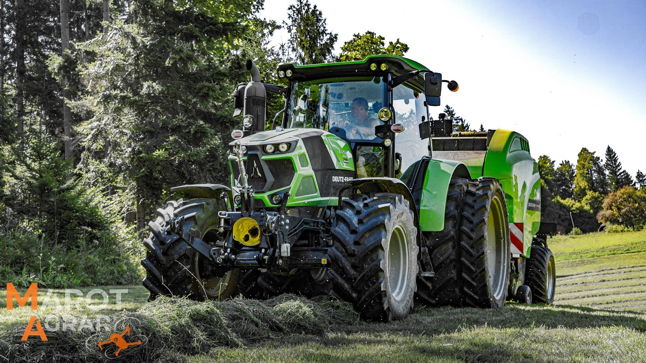 BALIRANJE SILAŽE🔥 BALING GRASS SILAGE🐄🚜Kmetija ŠTIH ✩ 2025