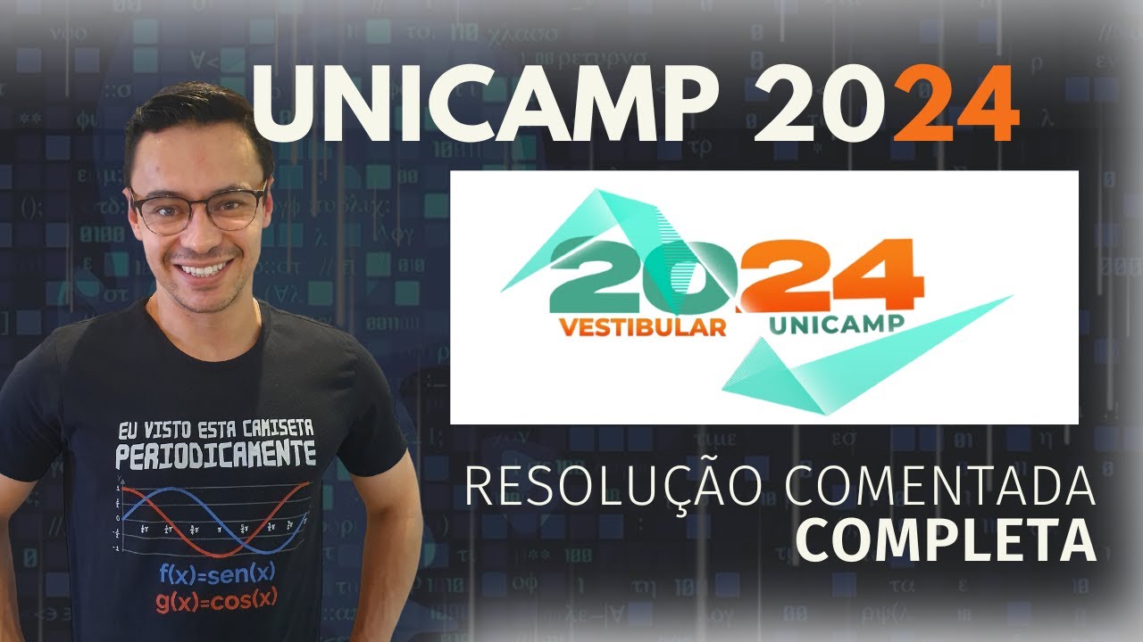 RESOLUÇÃO COMENTADA UNICAMP 2024 - COMPLETA