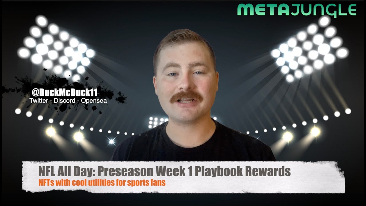 NFL All Day: Preseason Week 1 Playbook Rewards