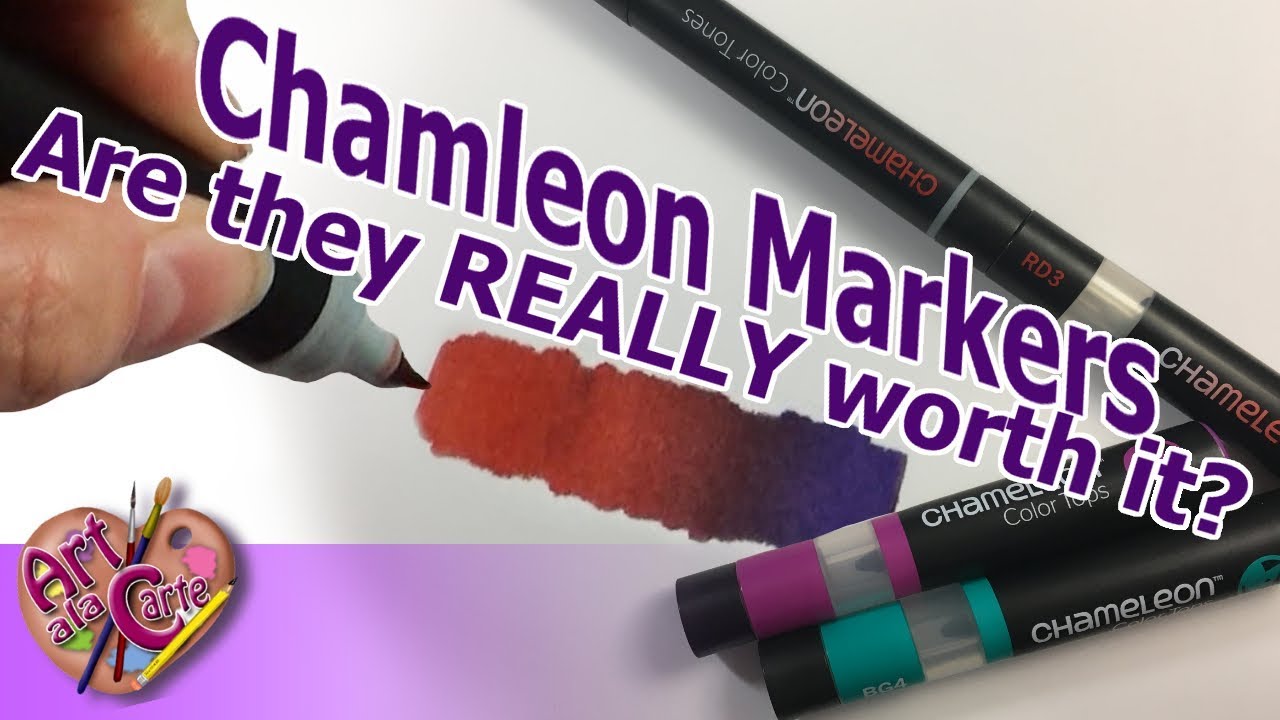 Testing out Chameleon Markers! Are they a Copic Alternative