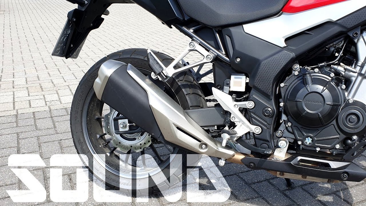 Honda CB500X (2019): Sound (RAW) | Piotrrr Moto