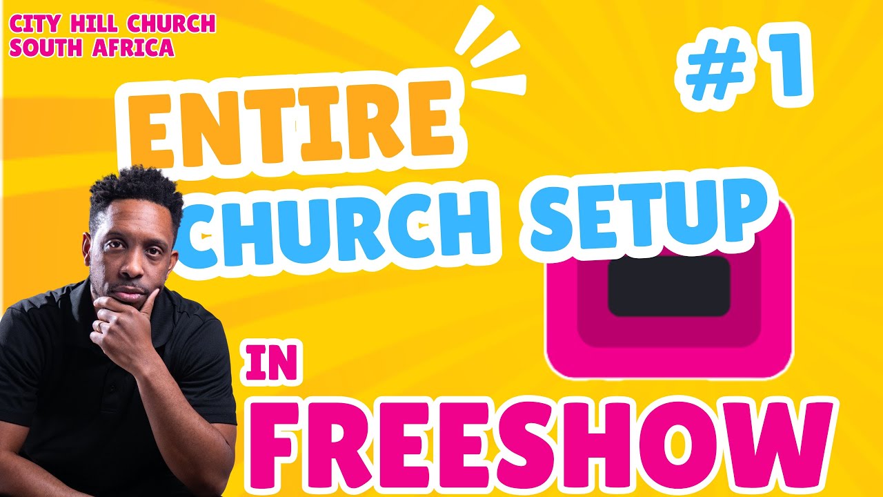Entire FreeShow Service Setup in South Africa-1 #freeshowtutorial #propresenter #churchmedia