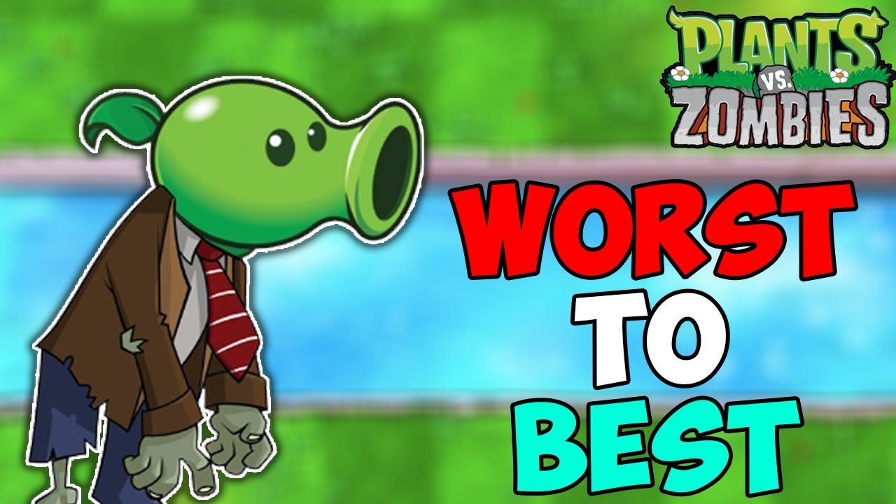 Plants Vs Zombies Minigames Ranked
