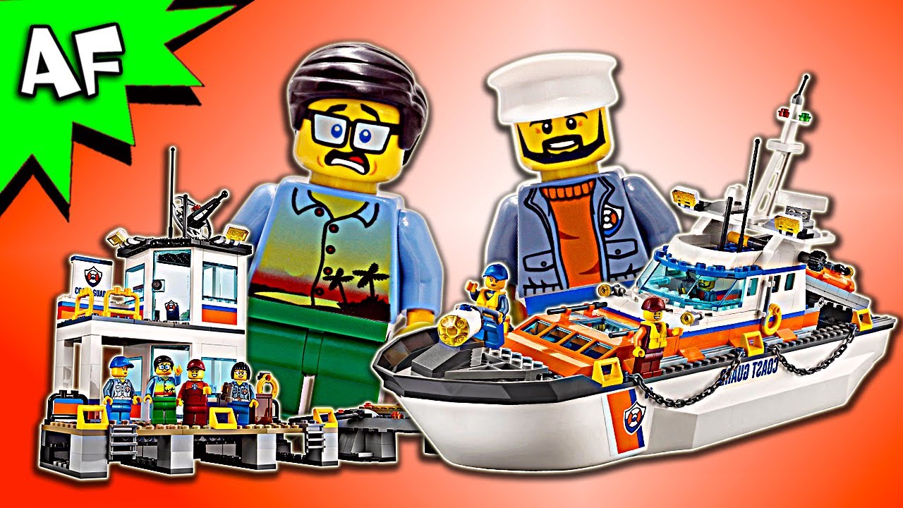 Lego City Coast Guard Headquarters 60167 Speed Build