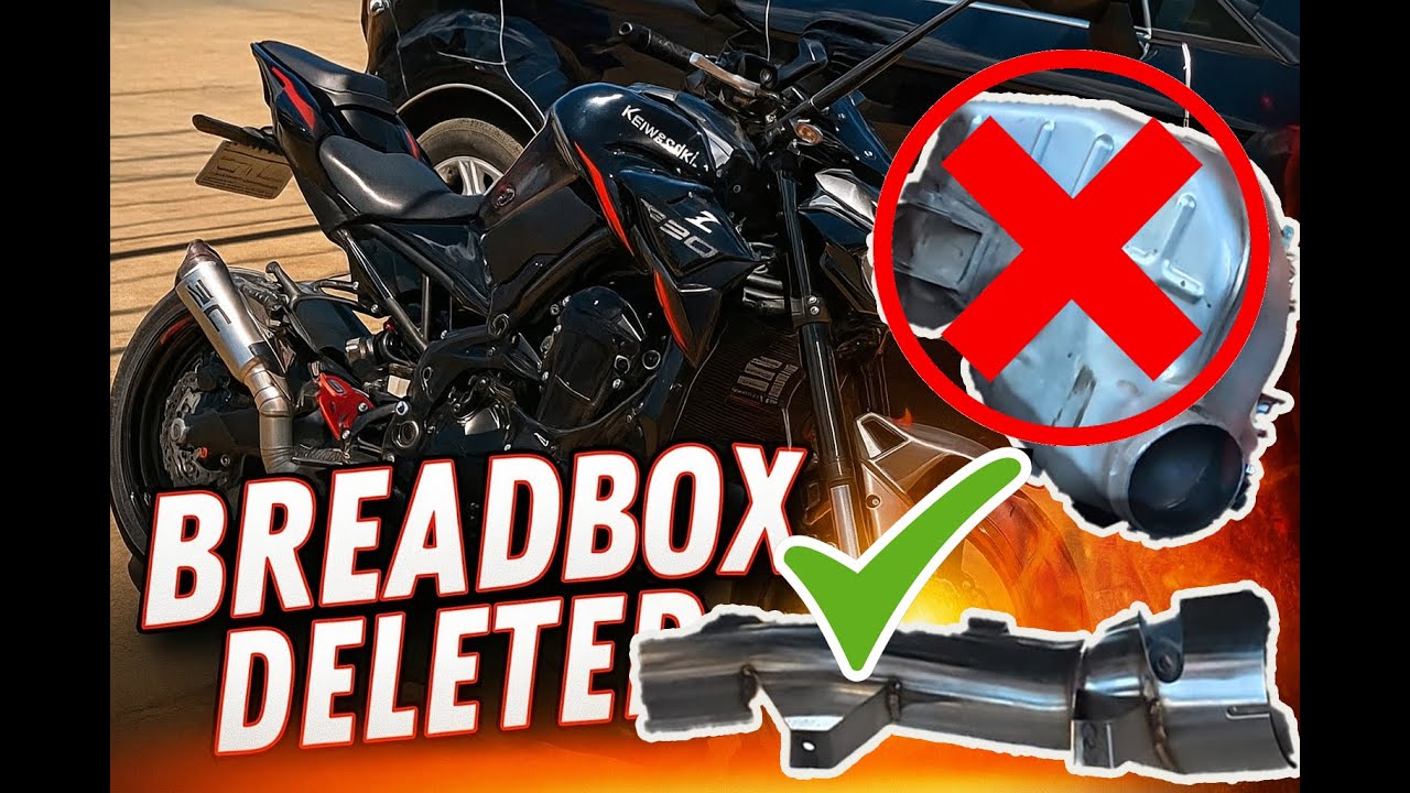 Kawasaki Z900 CATDELETE (Breadbox Delete) | SC Project Sound Upgrade!