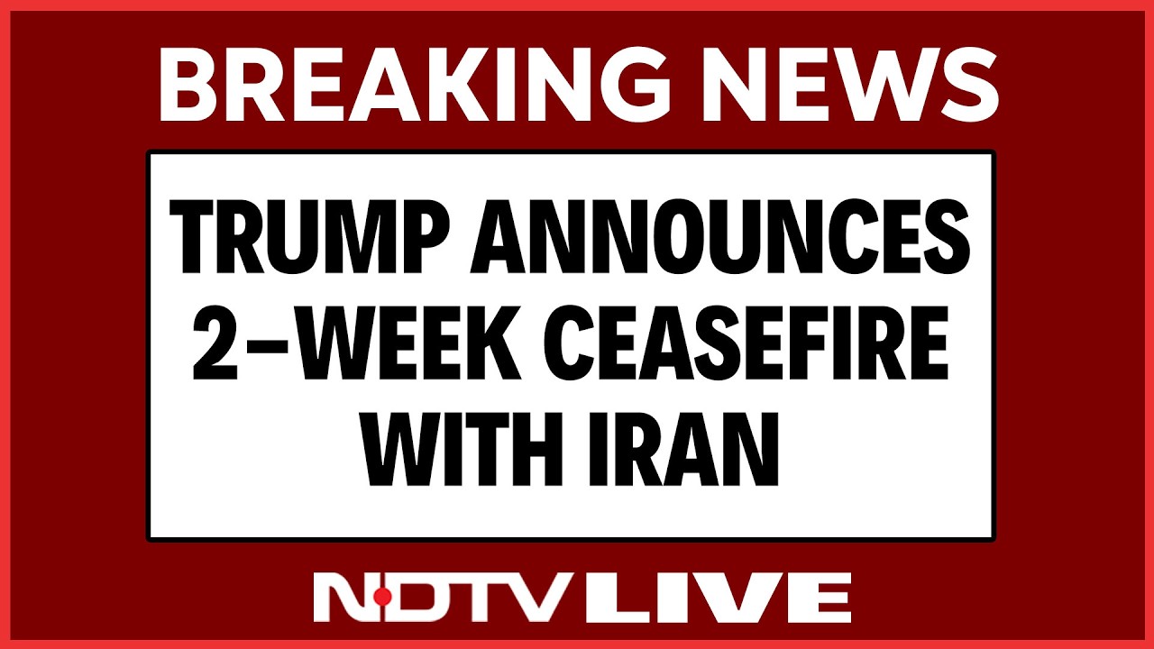 Trump Announces Ceasefire LIVE | Trump Deadline Countdown Latest Update | Iran Vs USA Latest News