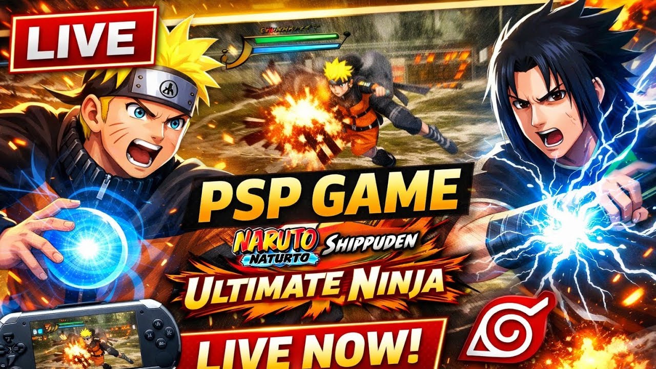 Naruto Ultimate Ninja PSP Live | Mazedaar Fight 😱