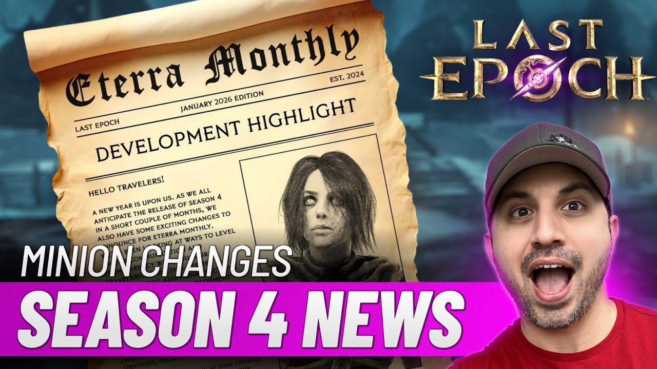 Изменения в 4 сезоне Last Epoch MINION! Новая информация о 4 сезоне и исправления ошибок... *СМ. ...