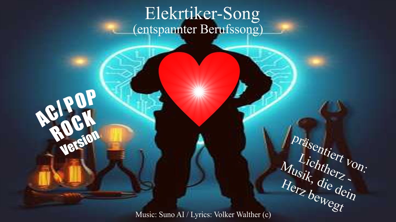 Lichtherz - Elektrikersong (Pop-Rock | AC | Songwriter | entspannter Berufssong