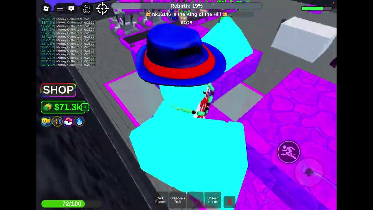 I’m playing elemental power tycoon ￼