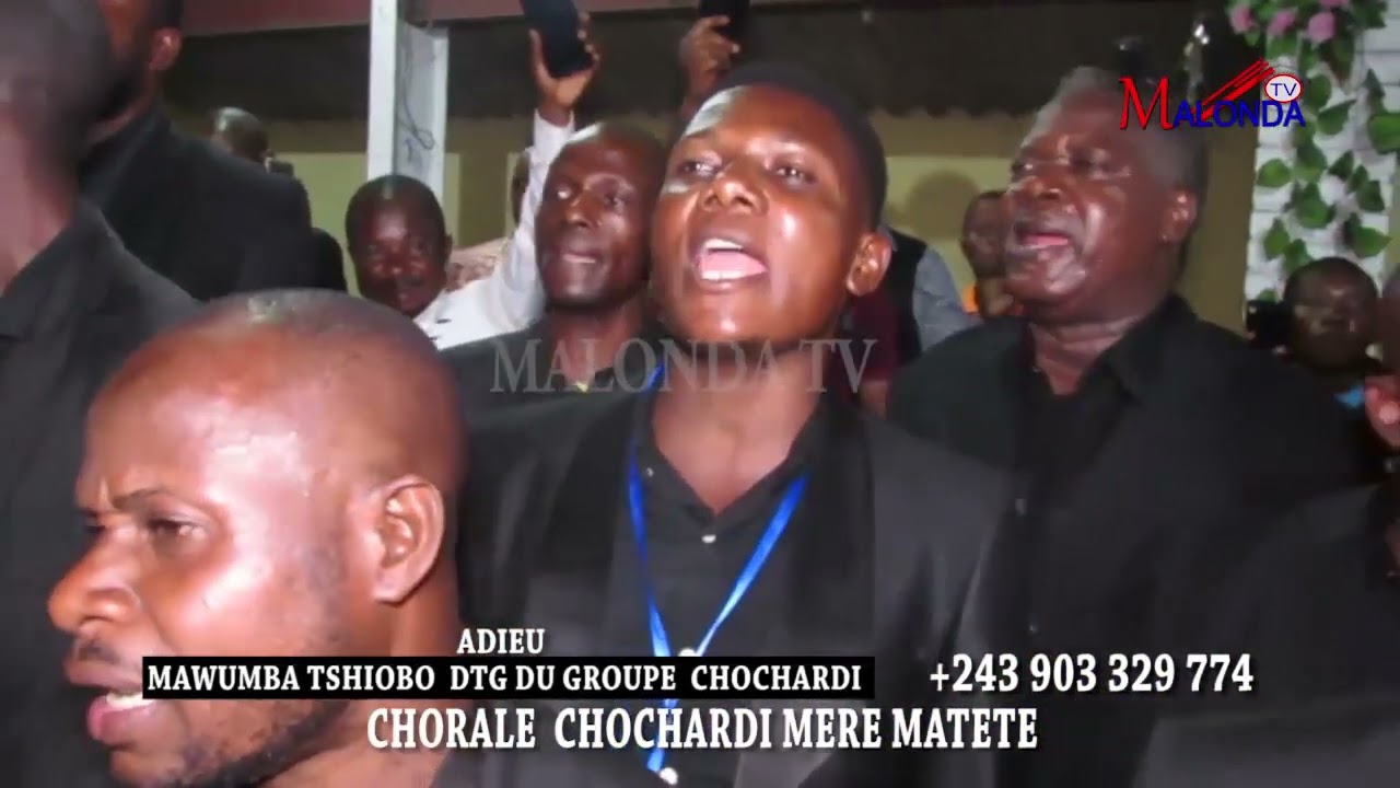 écoutez la chanson liwa  de CHOCHARDI matete mère dans veillée mortuaire de DTG MAWUMBA TSHIOBO