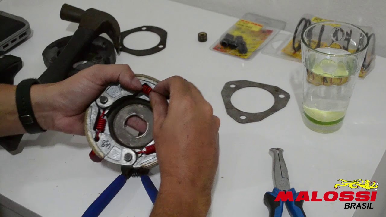 Apresentação Molas de Embregem Malossi- Upgrade Nmax, Burgman e PCX