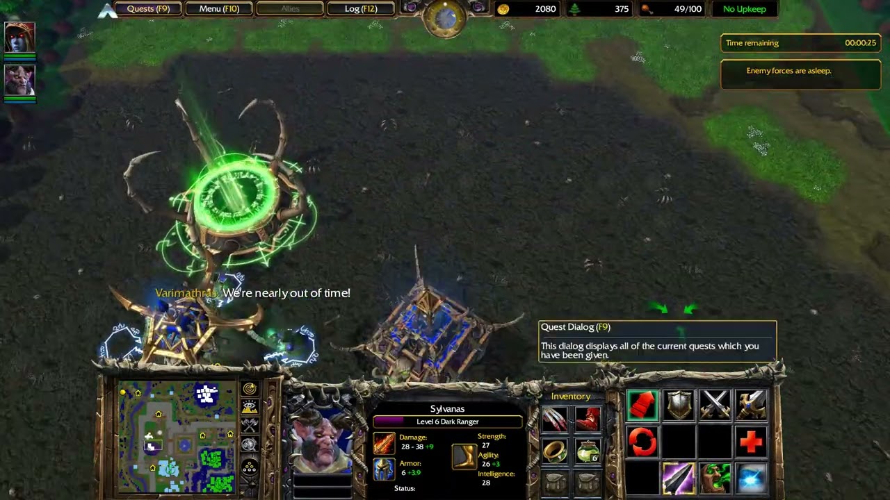 Warcraft III Reforged — Кампания Плети (Глава пятая: Падение Повелителя Ужаса)