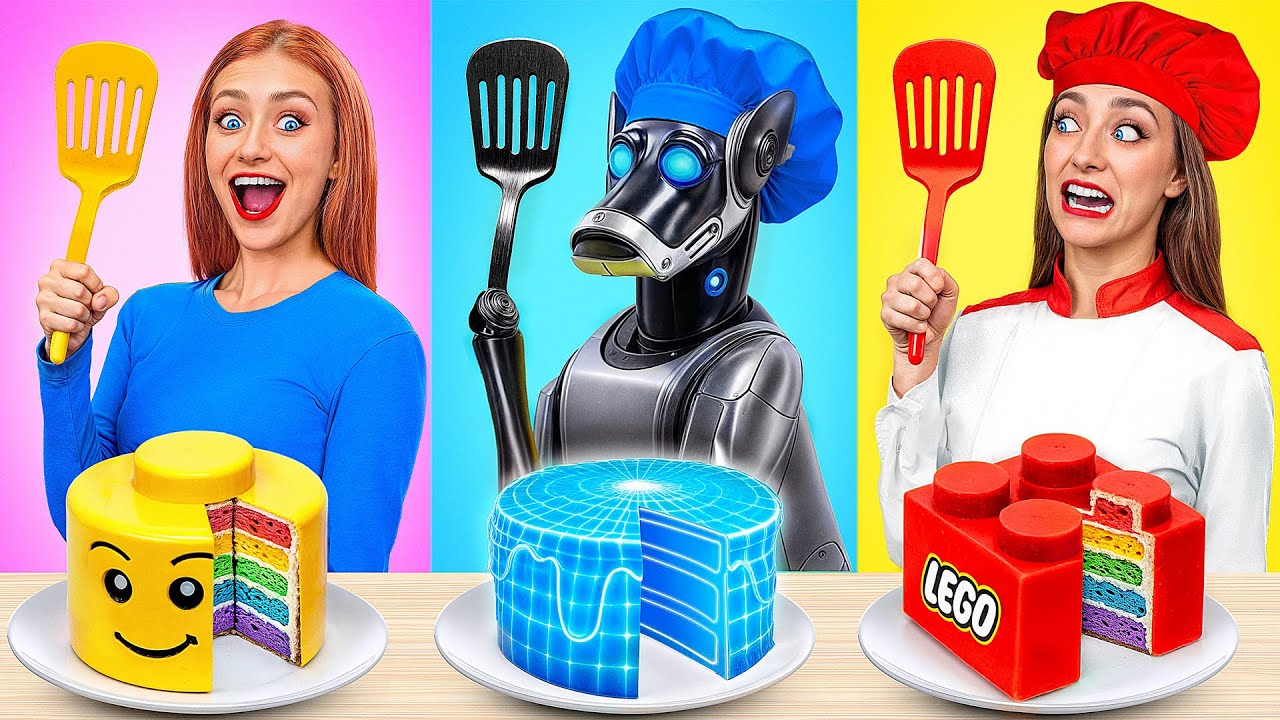 Ja vs Babcia &mdash; Kulinarne Wyzwanie z Robotem Psem | Śmieszne Wyzwania Kulinarne od Multi DO Smile
