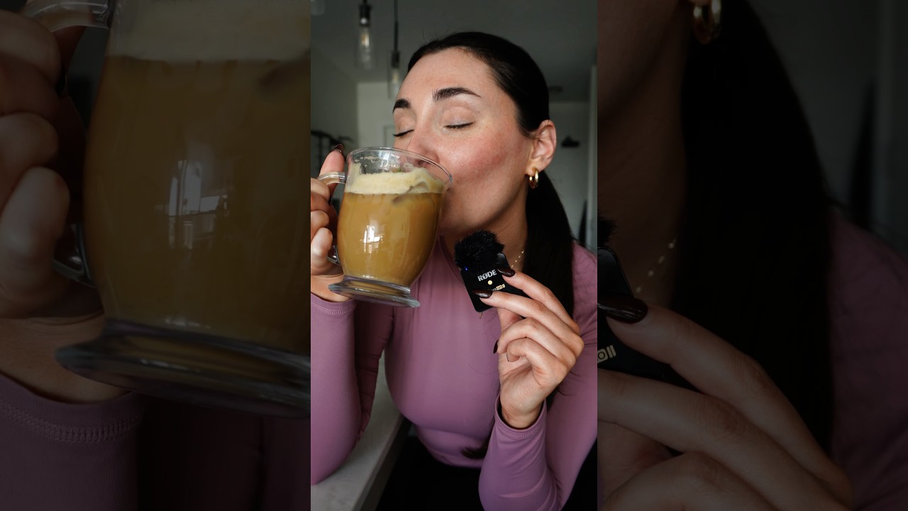 Как правильно приготовить латте ДОМА ☕️ #бариста