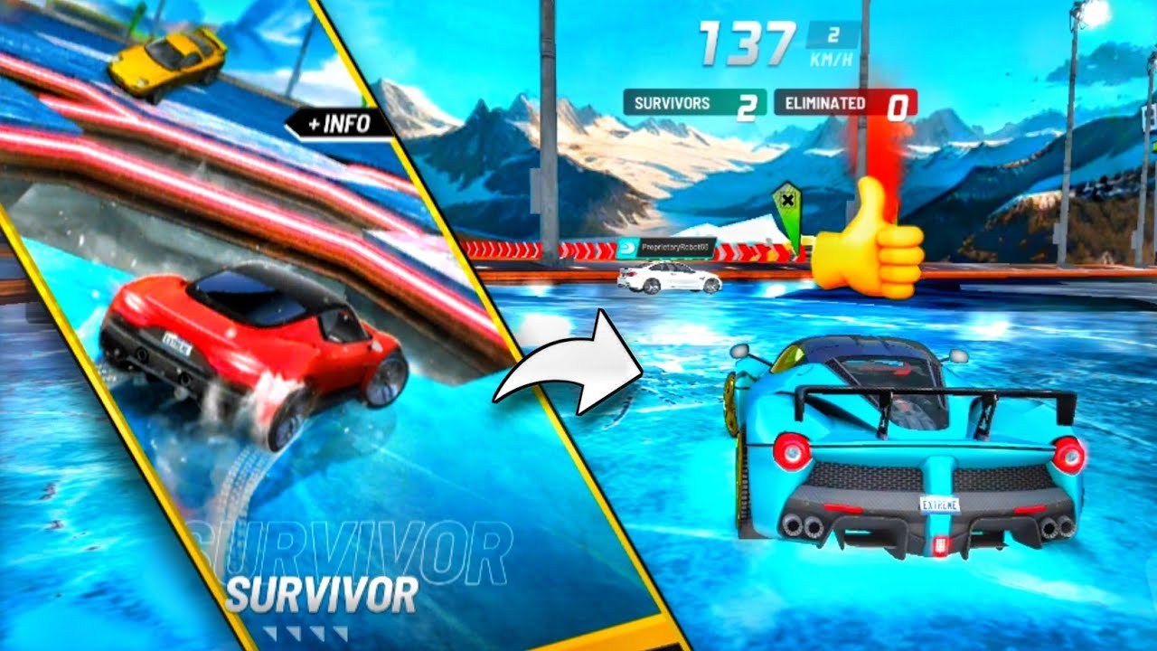 Playing New Survivor Mode 🔥 - ( Beta v6.87.1 ) - Extreme Car Driving Simulator