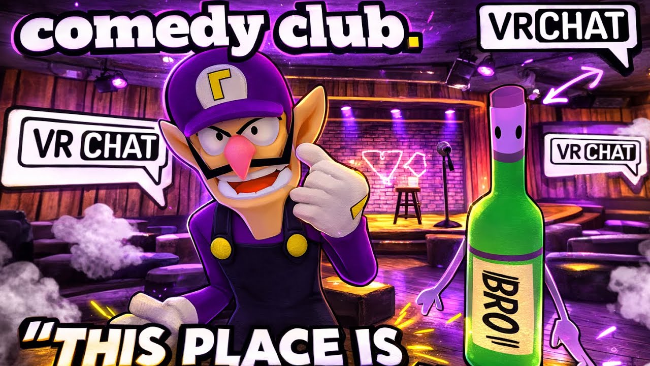 My night at a VRchat comedy club