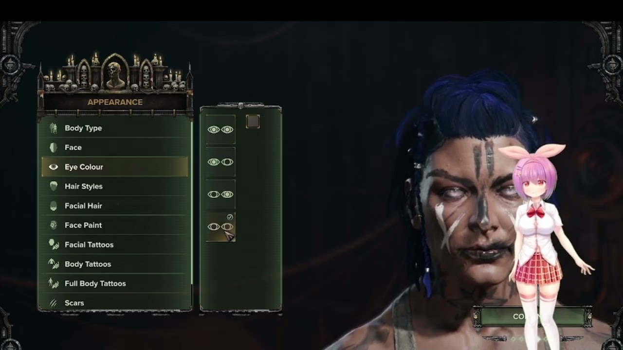 Trans Girl roleplays as a Hive ganger(Character creation and opening cutscene.)