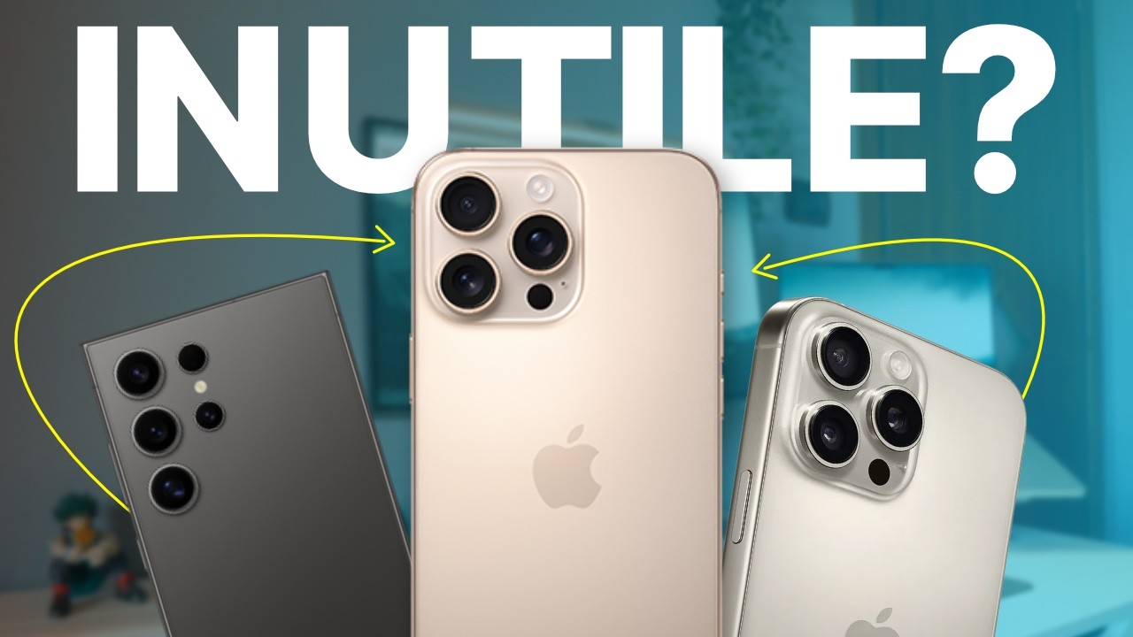 iPhone 16 Pro Max: Vale DAVVERO la Pena? Confronto con iPhone 15 Pro Max e Samsung S24 Ultra! 🚀