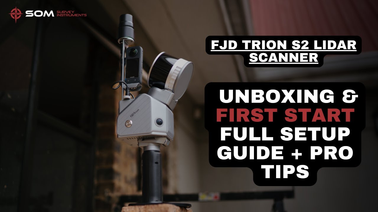 FJD Trion S2 LiDAR Scanner Unboxing & First Start | Full Setup Guide + Pro Tips