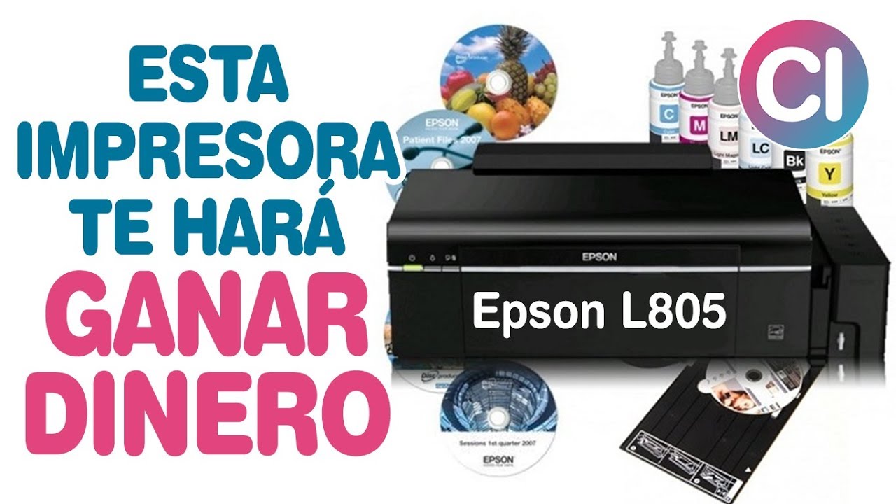 Esta Impresora te hará ganar mucho DINERO - Epson L805