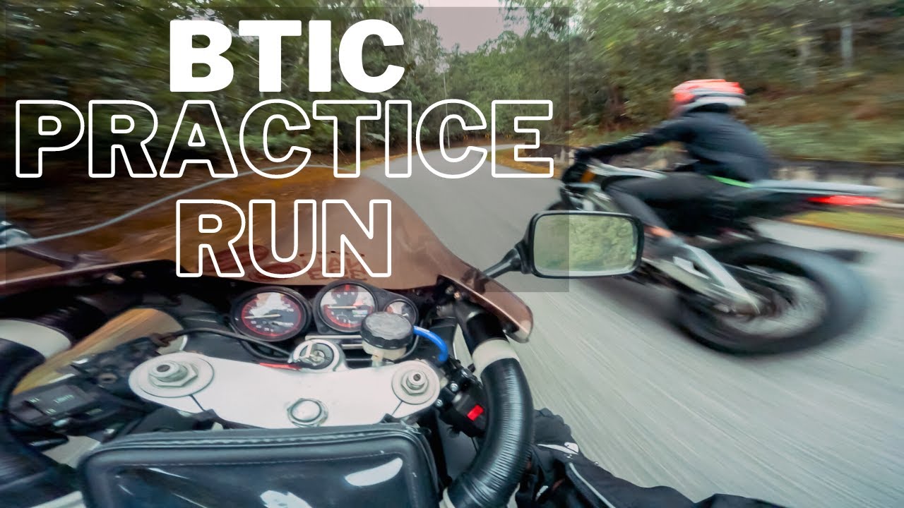 BTIC Practice Run | Kawasaki ZXR250 | Blade 650 | MT09 | Tuono V4