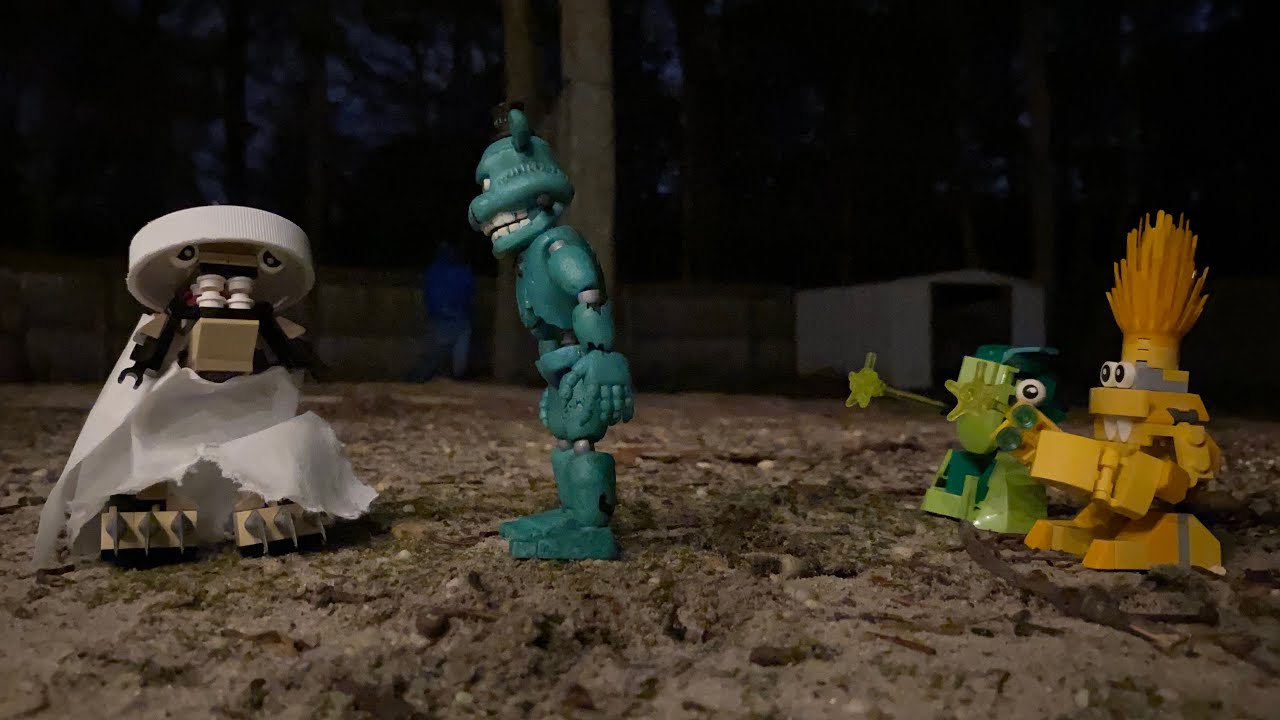 SpongeBob “The Camping Episode” recreated with Lego Mixels