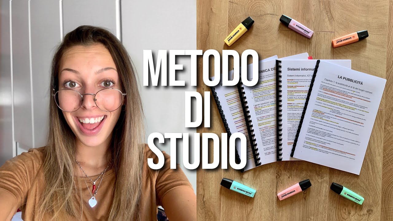 il mio METODO DI STUDIO universitario #backtoschool || MG