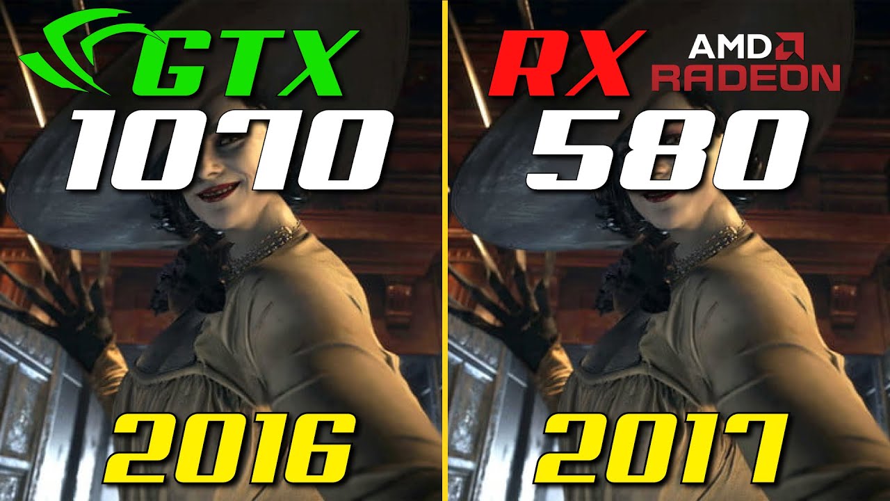 GTX 1070 vs. RX 580 | in 2021