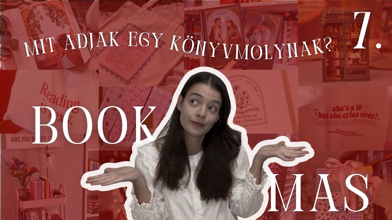 mégis mit adjak karácsonyra egy könyvmolynak, ha nem könyvet? 🎁 | bookmas 07
