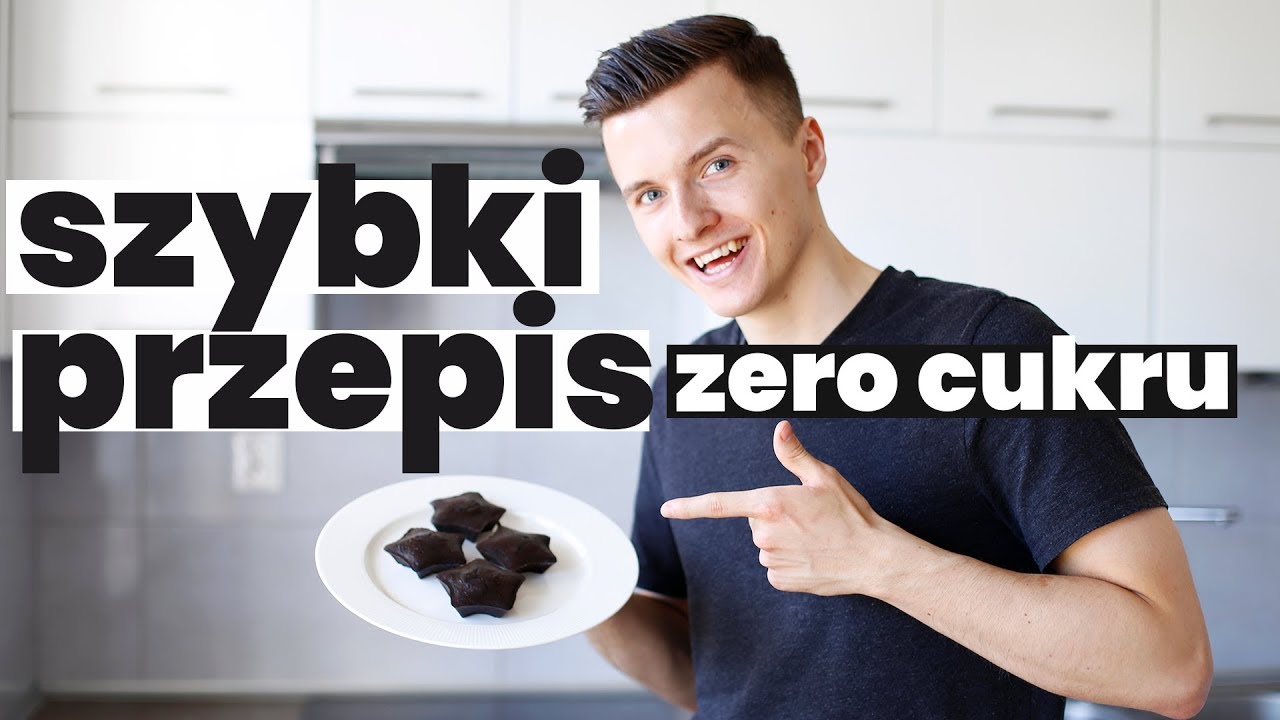 Szybki przepis na czekoladowe ciastka FIT bez cukru! Gotowe w 10 minut!