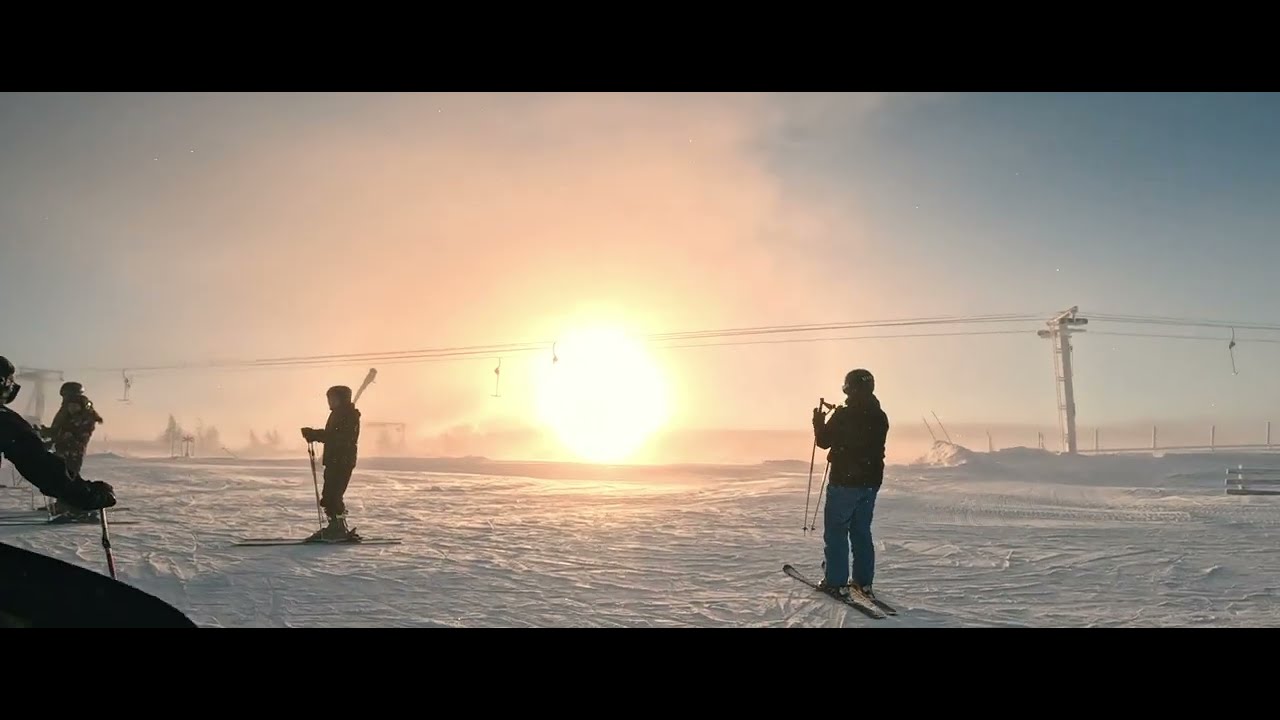 Skiing in Sälen, Sweden