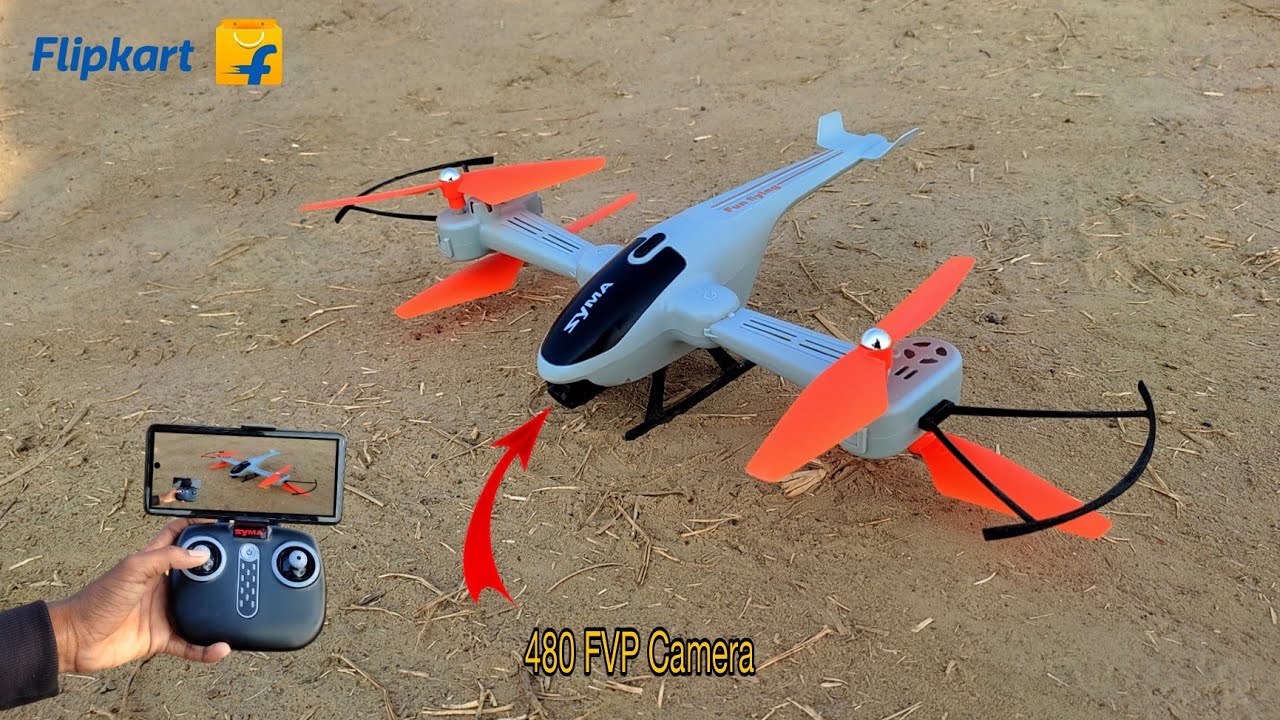 SYMA Z5W RC Quadcopter With 4K Camera Unboxing and Flying #rcquadcopter #rcdrone #unboxing