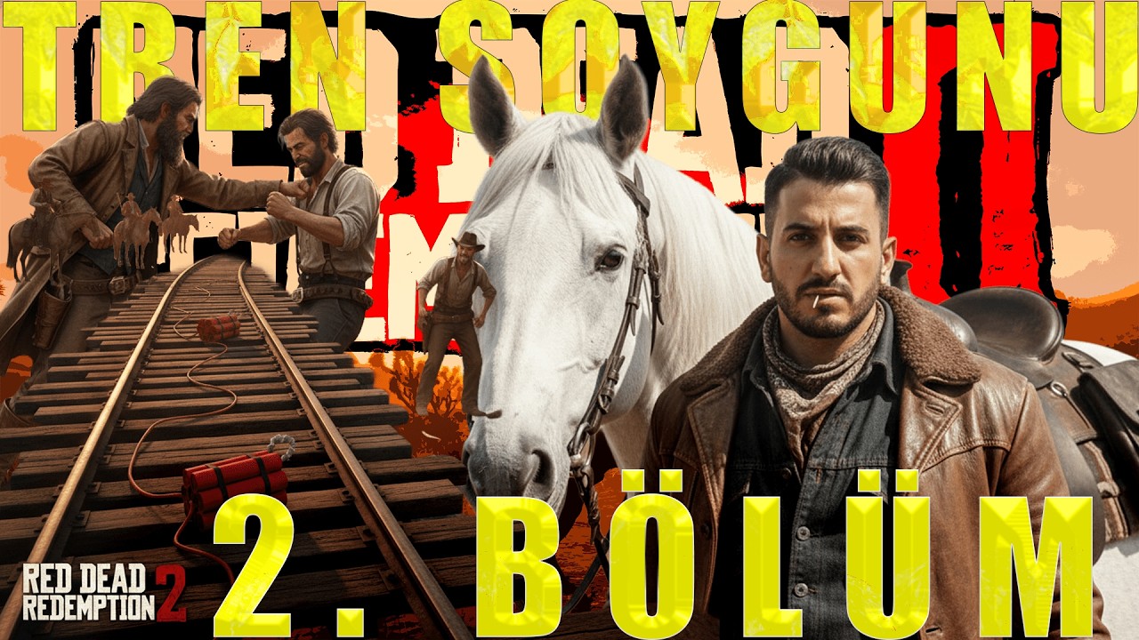 TREN RAYLARINA DİNAMİT DÖŞEDİK VE SOYGUNU YAPTIK. BAŞIMIZ BELADA. RED DEAD REDEMPTİON 2 TÜRKÇE
