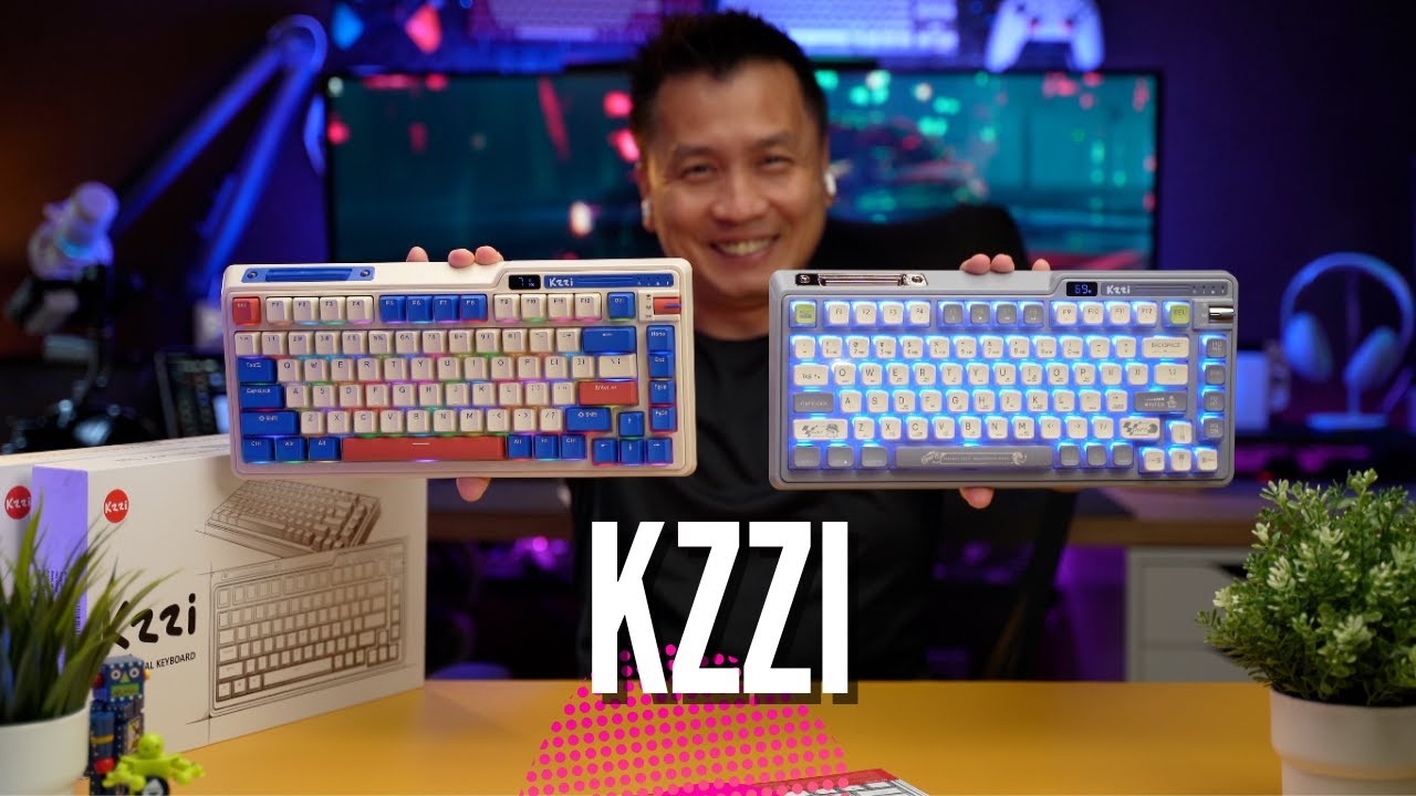 🚀 EPIC First Impression: KZZI K75 Pro 75% Mechanical Keyboard - 2 MUST SEE DESIGN! 🔥