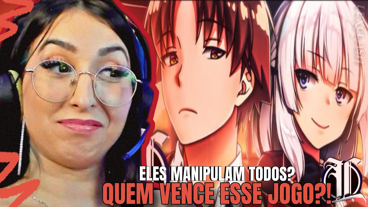 LEXCLASH: ♪ Ayanokoji e Sakayanagi 😈♟ | Atração Mental (Classroom of the Elite) | THAY REACT